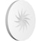Ekena Millwork Standard Grayson Spiral Rosette With Square Edge, 6"W x 6"H x 1/2"P ROSP060X060X050GRY12 - alternate 1